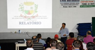 Prefeito Norberto Paulo Gonzatti apresentou projetos e ações da administração