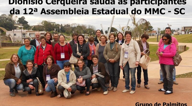 28 mulheres de Palmitos participaram da Assembleia