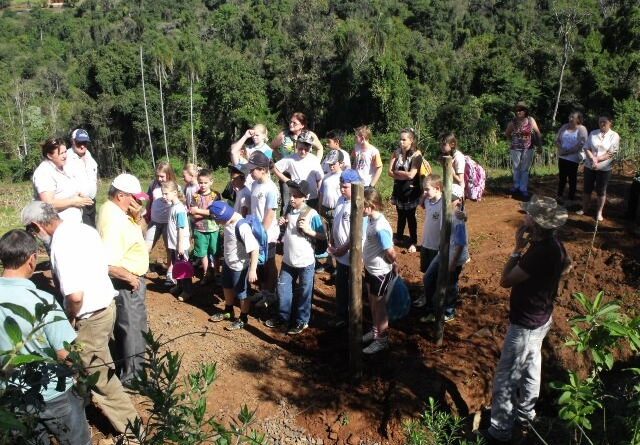 Assistente Social Rosângela coordenou os trabalhos do dia de campo