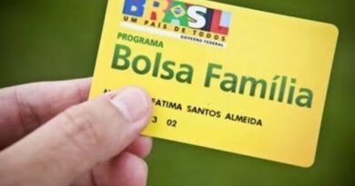 Cartão que valida as famílias no "Bolsa Família"