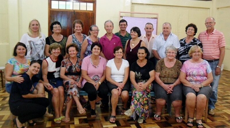 Grupo de idosos visitadores de Palmitos