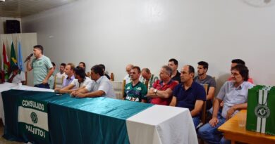 Presidente da Associação Chapecoense de Futebol, Sandro Pallaoroisso garantiu que Palmitos terá um centro de Futebol da escolinha da Chapecoense